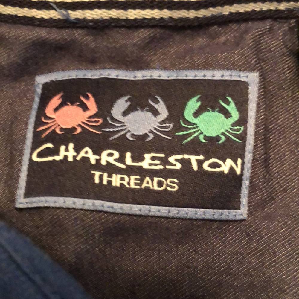 Charleston Threads Color Block Soft Polo Shirt Xxl - image 5